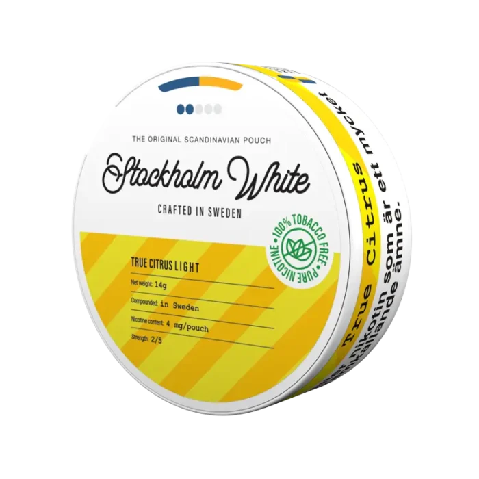 STOCKHOLM WHITE TRUE CITRUS SLIM LIGHT 4 MG/G
