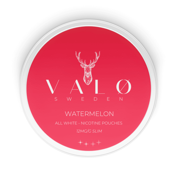 VALØ WATERMELON MEDIUM SLIM 8MG/POUCH