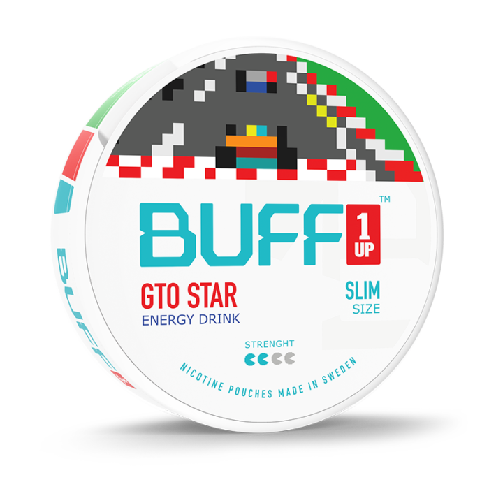 BUFF 1UP™ GTO STAR ENERGY DRINK 4 MG/G