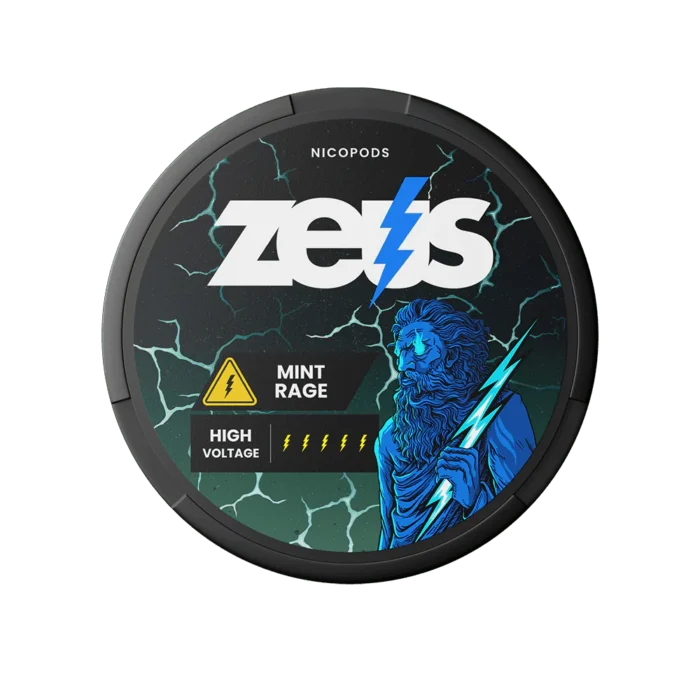 ZEUS MINT RAGE HIGH VOLTAGE LIGHT 4 MG/G